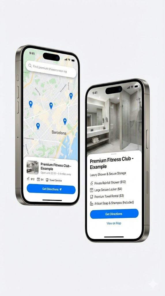 GettaShower Discovery Interface